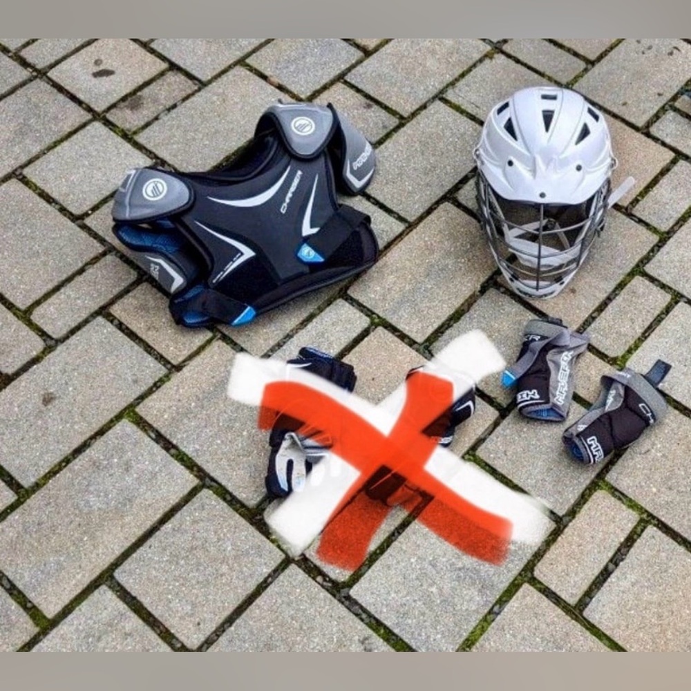 MAVERIK set kids lax gear - Grade 1-2-3 READ DESCRIPTION